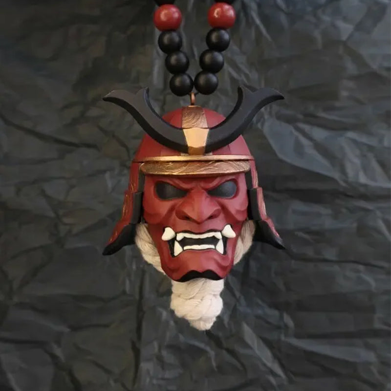 Samurai-Helm-Auto-Hängeanhänger