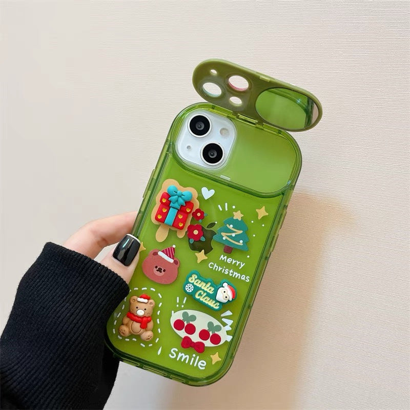 Weihnachtsbaum-Anhänger iPhone Abdeckung mit Spiegel