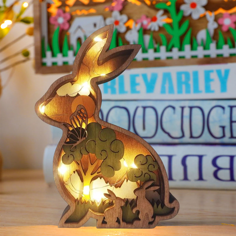 Easter Wooden Home Decoration