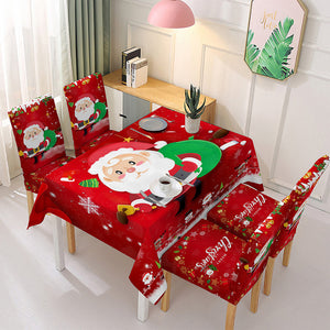 🎅FRÜHER WEIHNACHTSVERKAUF🎅 Weihnachten Tischdecke Stuhlabdeckung Dekoration
