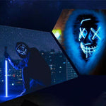 (🎃Frühe Halloween-Aktion🎃) Halloween - LED leuchtende Maske
