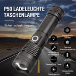 P50 Ladeleuchte Taschenlampe