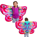 Magic Flügel des Schmetterlings für Kinder, buntes Cape