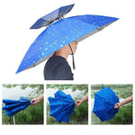 Doppellagiger tragender Regenschirm