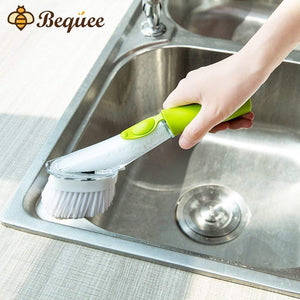Bequee Seife kleckereien Küche Reinigungsbürste mit langem Griff Scrubber