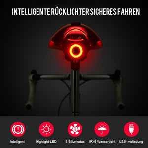 Ultra-Smart Fahrrad Rücklicht