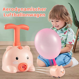 Aerodynamischer Luftballonwagen Spielzeug