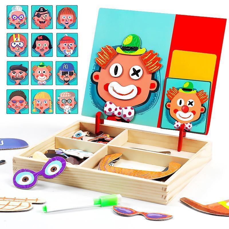 Magnetic Puzzle-Box - Vorschulerziehung Spielzeug