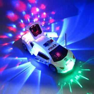 360 Grad-Drehrad-musikalische LED, die elektronisches Polizeiwagen beleuchtet
