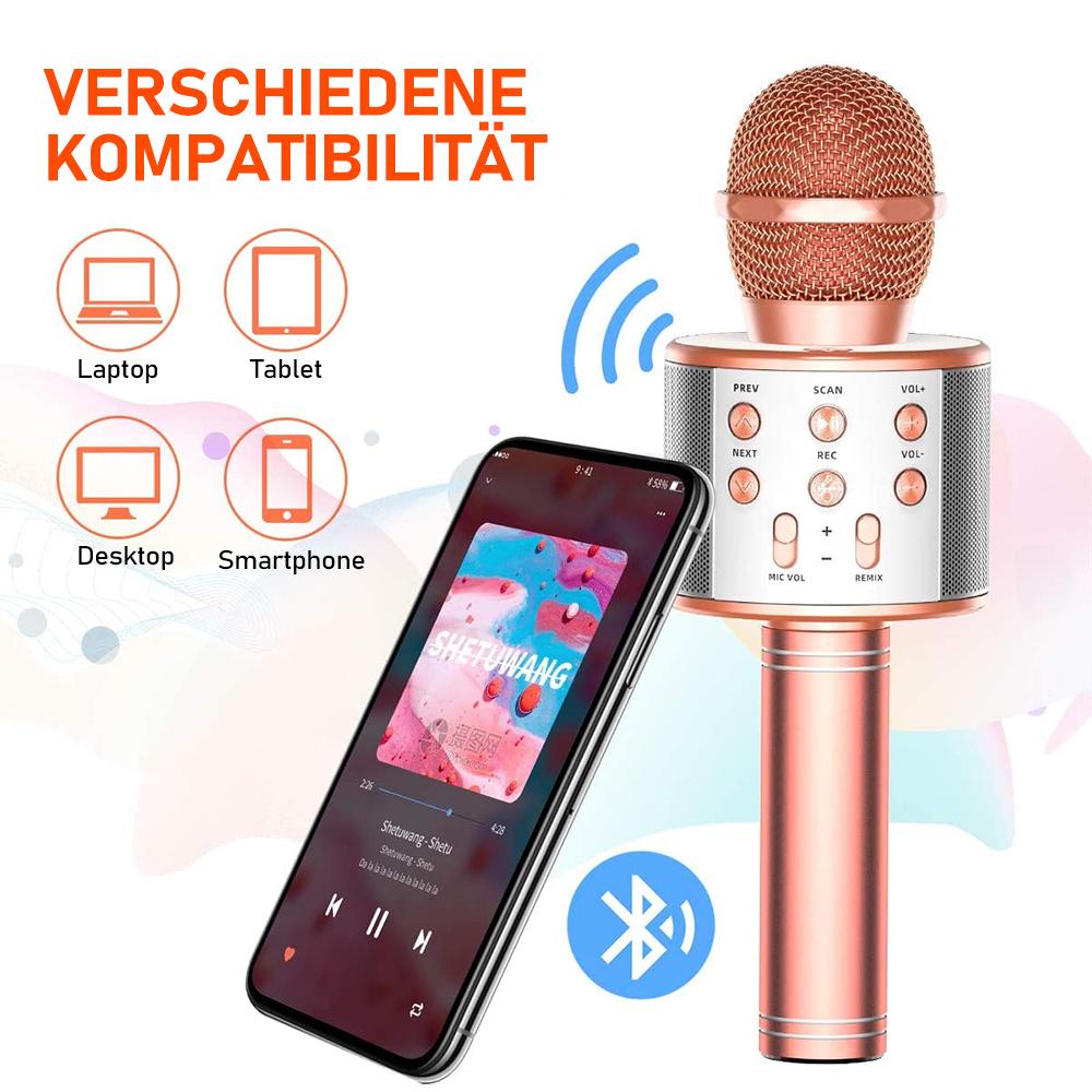 Drahtloses tragbares Bluetooth Mikrofon