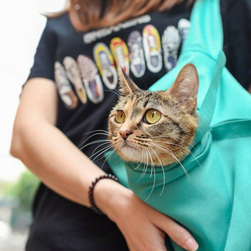 Katzenreisetasche, atmungsaktiver Stoff