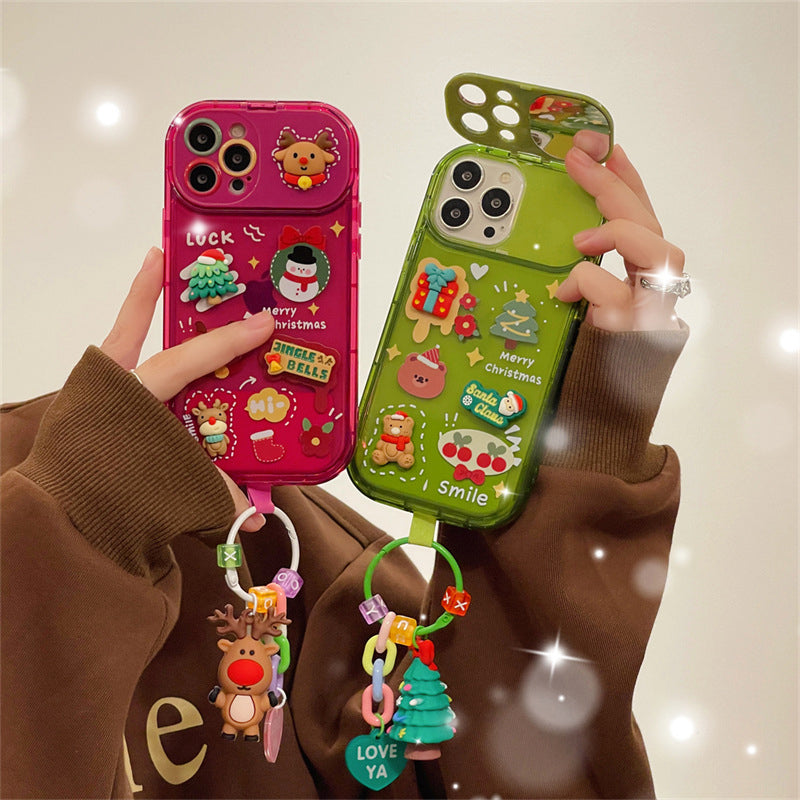 Weihnachtsbaum-Anhänger iPhone Abdeckung mit Spiegel