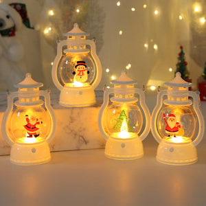 Weihnachtliche LED-Laternendekoration