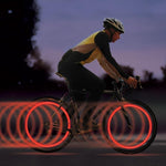 LED Ventilkappenlicht für Fahrrad und Auto, 2 Stücke