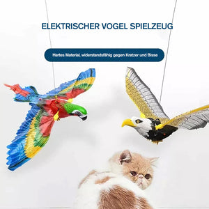 Simulierte Vögel hängende Haustierspielzeug