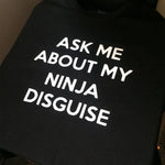 T-Shirt mit Ninja-Verkleidung