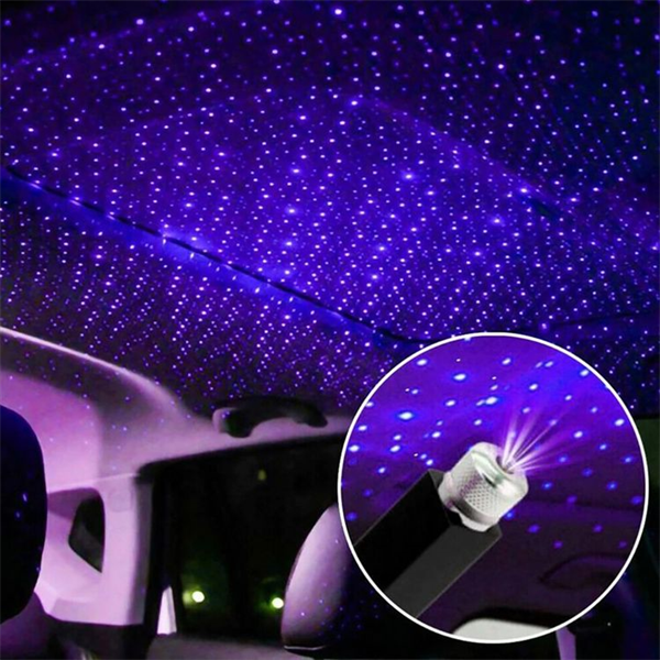 USB-Nachtlicht, romantisches Auto-Dachlicht, XINFOK verstellbares