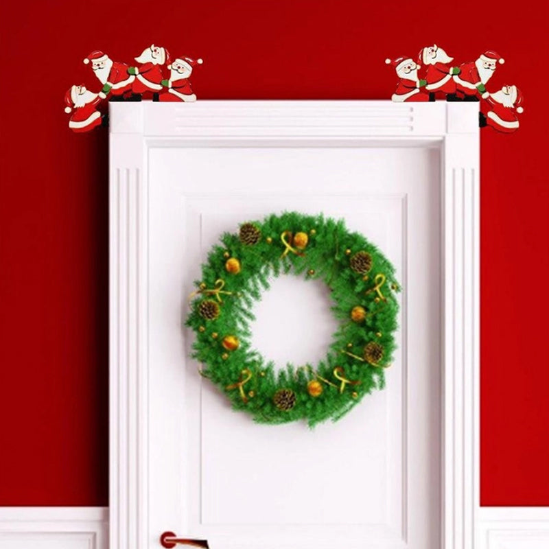 Weihnachtsmann Tür und Fensterrahmen dekorative Plaketten