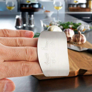 Küchengerät Edelstahl Finger- & Handschutz