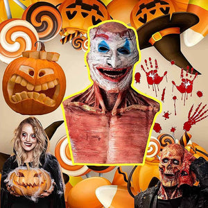 (🎃Frühe Halloween-Aktion🎃) Halloween Totenkopf zerreißbare Maske