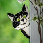 Süßer Katzenanhänger fürs Fenster