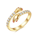 Diamant Umarmung Ring