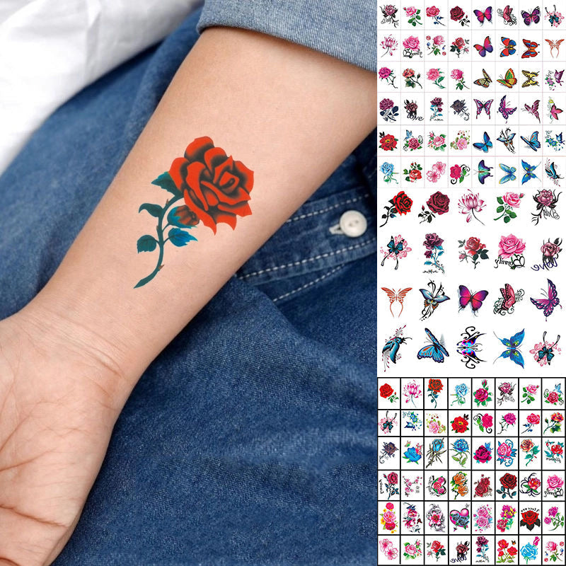 Stilvolle und kreative 3D-Tattoo-Sticker 50STK