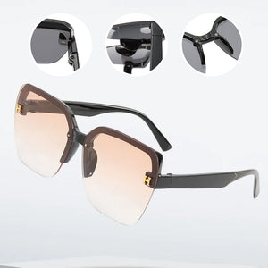 Rechteckige Mode-Sonnenbrille