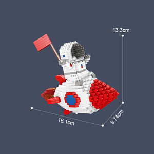 Pädagogisches Astronaut-Bausteinspielzeug für Kinder